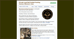 Desktop Screenshot of midwesthunt.com